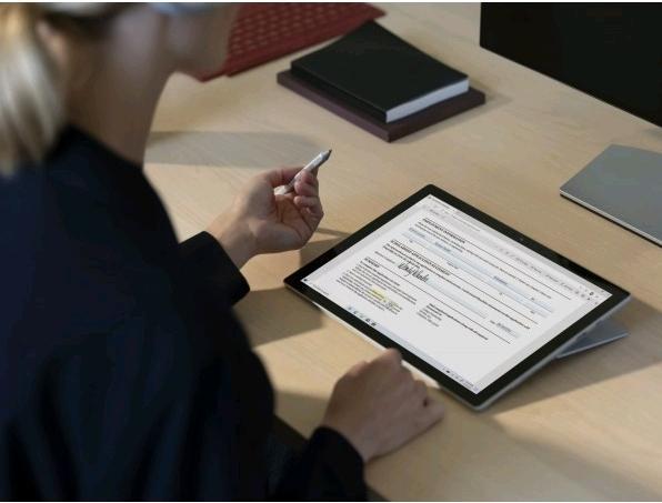 Produktbild Microsoft Surface Pro 7 (12.30", 256 GB, Platinum)