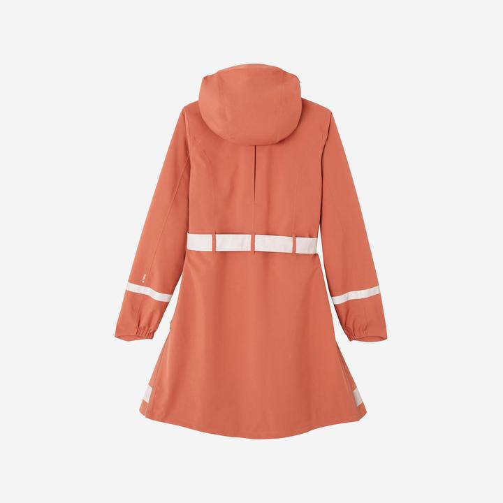 Image du produit Btwin Regentrenchcoat City 940 imperméable femme terracotta (M)