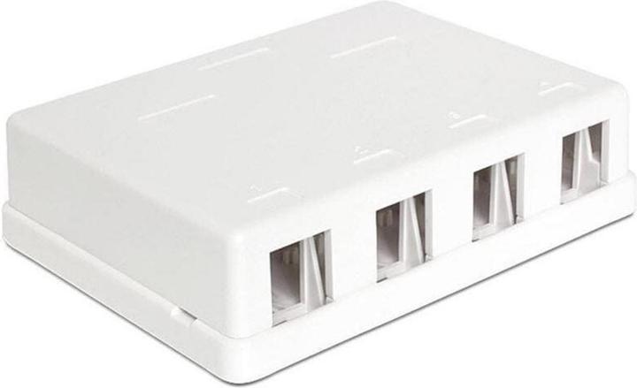 Delock Boîtier vide Keystone : 4 ports