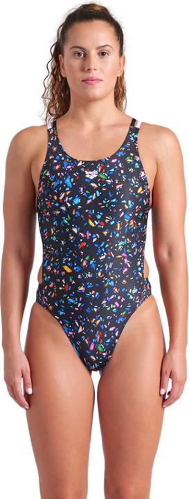 Arena W Confetti Swimsuit Swim Tech Multi