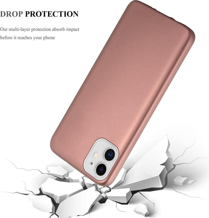 Actual product image Cadorabo TPU Matt Metallic Cover (Apple iPhone 11)