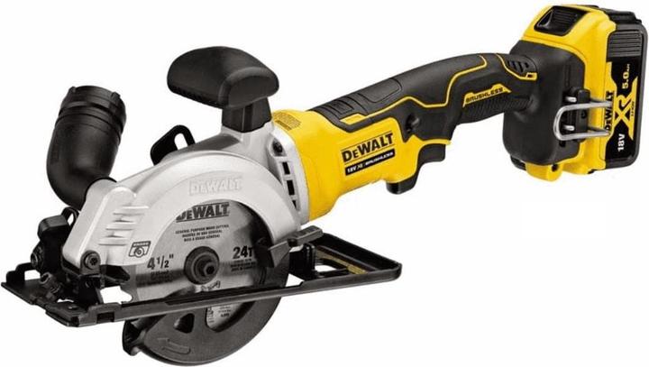 Immagine prodotto DeWalt DCS571P2 Sega circolare portatile 115 mm 2x XR 18V 5Ah T-STAK II Nero Giallo