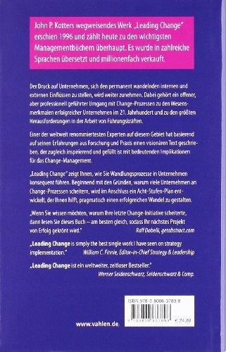 Produktbild Leading Change (Deutsch, John P. Kotter, 2012)