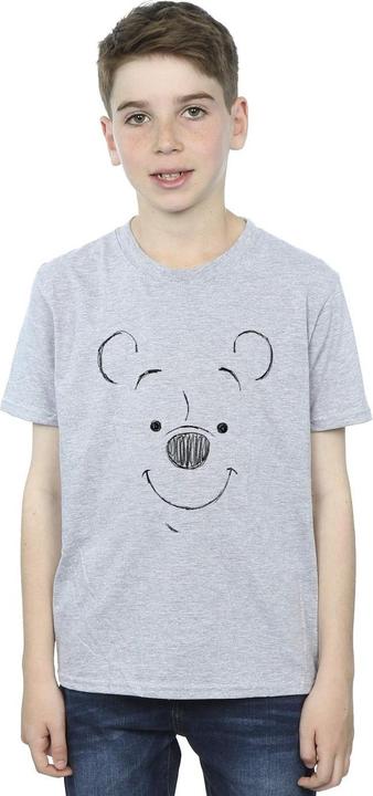 Immagine prodotto Disney Winnie The Pooh Winnie The Pooh Face Maglietta Ragazzi (140, 146)
