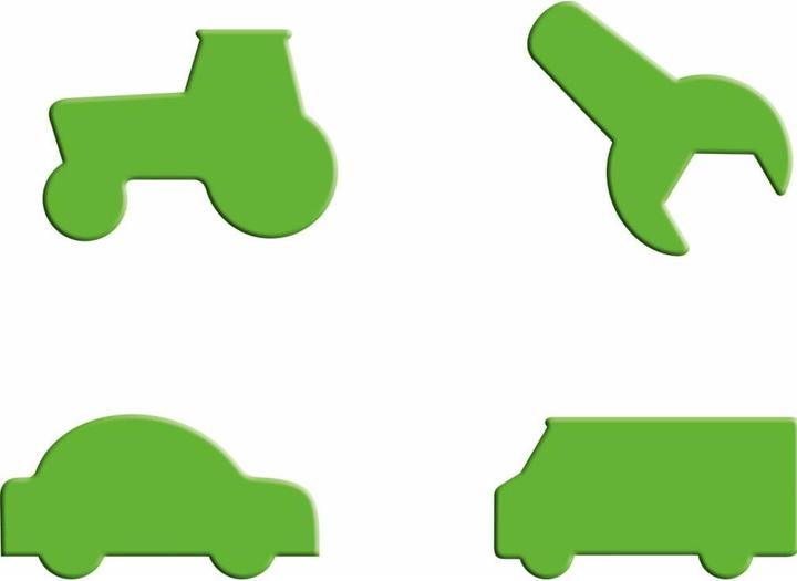Productafbeelding Dino Puzzel Cars: Bliksem en Pinda 12 stukjes (12 onderdelen)