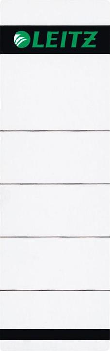 Produktbild Leitz Ordnerrücken-Etikett, 61 x 192 mm, kurz, breit, grau passend für Standard- und Hartpappe