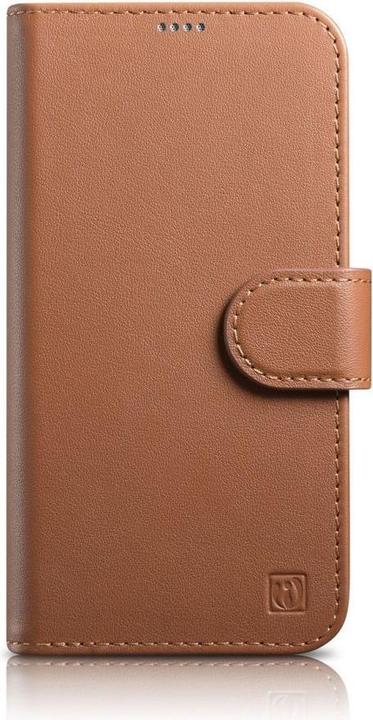 Produktbild iCarer Wallet Case 2 in1 Hülle iPhone 14 Pro max. Leder Flipcover Anti-RFID braun (WMI14220728-BN) (Apple iPhone 14 Pro Max)