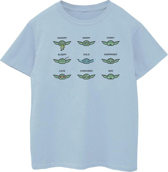 Star Wars Mandalorian Grogu Mood TShirt Mädchen