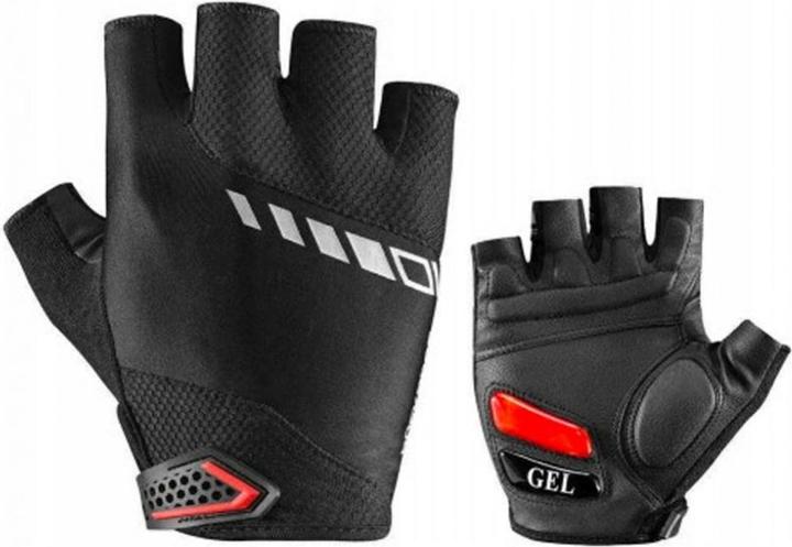 Immagine prodotto Rockbros S143-BK Guanti da ciclismo XXL con inserti in gel - neri (XXL)
