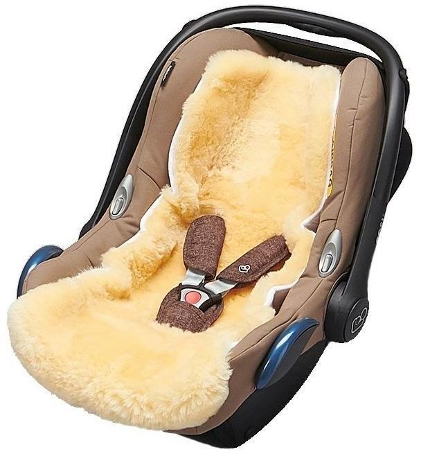 Produktbild Zewi Lammfelleinlage für Kinderwagen und Maxi-Cosi (70 cm)