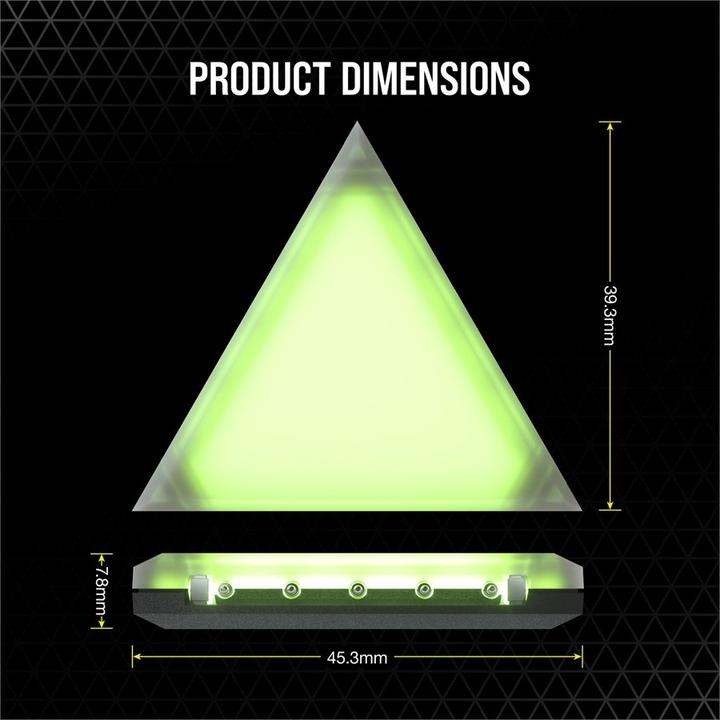 Actual product image Corsair iCUE LC100 Smart Case Expansion Kit (RGB)