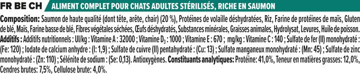 Image du produit Pro Plan Proplan Chat Saumon stérilisé (Adulte, 1 pcs, 1500 g)