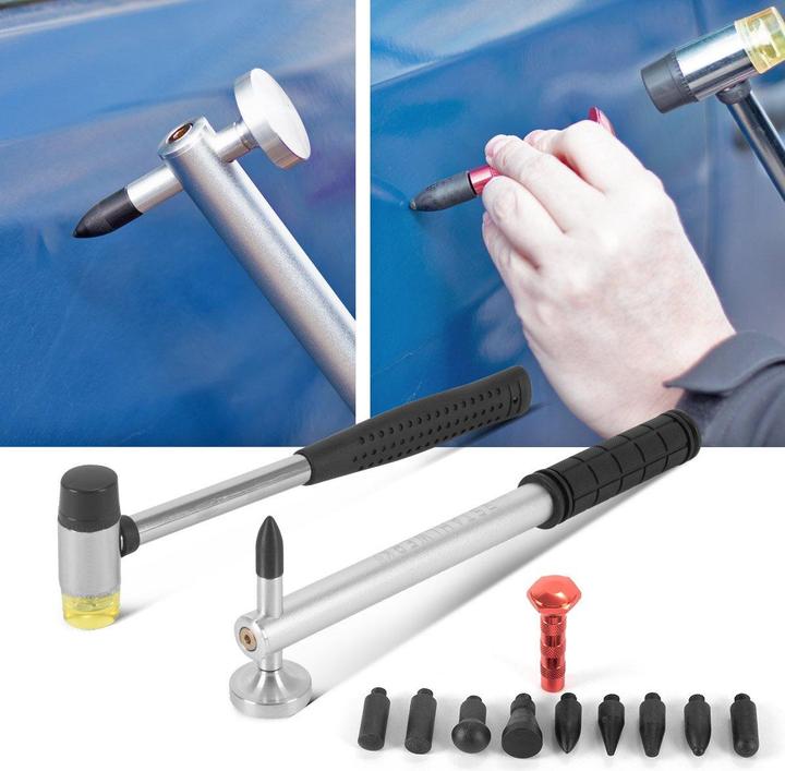 Produktbild Stahlwerk Dellen-Reparatur-Set 83-teiliges Kfz Smart Repair Ausbeul-Set