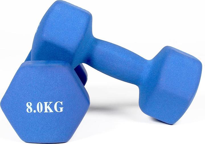 Produktbild Gladiatorfit Neopren-Hanteln (2 x 8 kg)