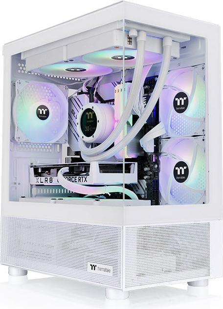 Actual product image Thermaltake View 170 TG ARGB Snow White (mATX, Mini-ITX)