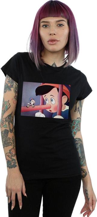 Immagine prodotto Disney Pinocchio Nose Still Maglietta Donna (XXL)