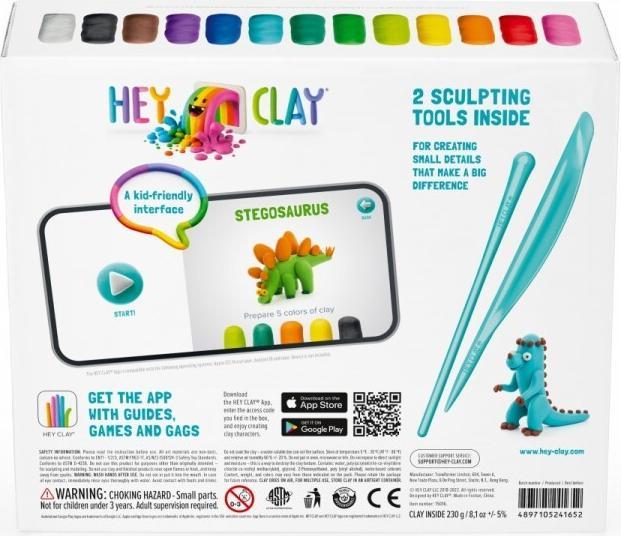 Image du produit Hey Clay Dinosaur Set 15 pack de 15 boîtes 15016CEE15