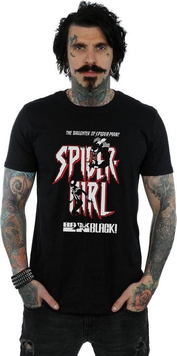 Image du produit - T-shirt SPIDER-GIRL BACK IN BLACK - Homme (S)