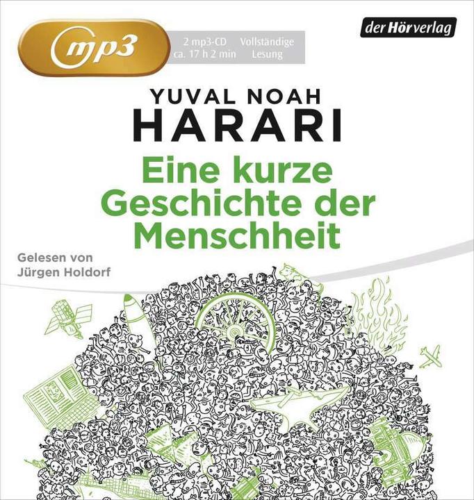Immagine prodotto Una breve storia dell'umanità (Yuval Noah Harari, Jürgen Holdorf, Juergen Neubauer, Tedesco)