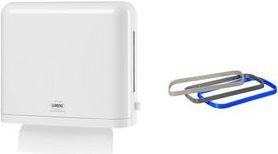 Actual product image Wepa Towel dispenser Dimensions: 33 x 29 x 12 cm (W x H x D) Material: plastic
