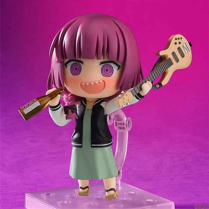 Actual product image Good Smile Company Bocchi the Rock! Nendoroid PVC Action Figure Kikuri Hiroi 10 cm