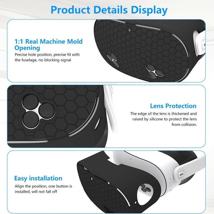 Immagine prodotto Ueli Express Custodia protettiva in silicone per Meta Quest 3s