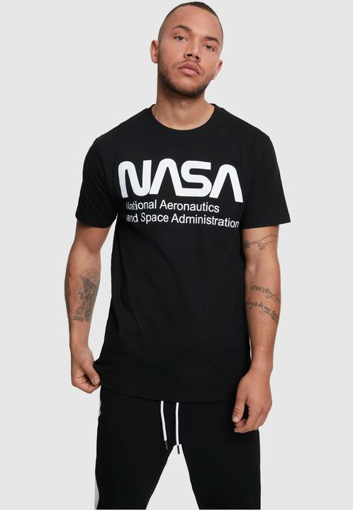Immagine prodotto Mister Tee Maglietta Wormlogo della NASA (L)