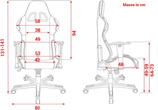 Actual product image DXRacer King