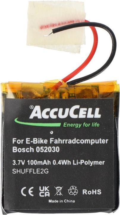 Immagine prodotto XCell Batteria agli ioni di litio - 100mAh (3,7V) - per lettori MP3, lettori musicali come Apple
