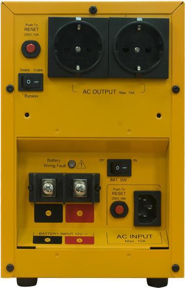 Produktbild Cyberpower CPS1000E Unterbrechungsfreie Stromversorgung (USV) Doppelwandler (Online) 1000 VA 2 AC-Ausgänge (1000 VA, 700 W, Online-Doppelwandler USV)