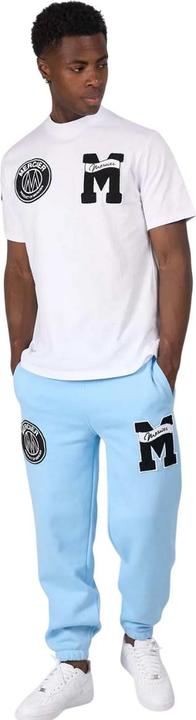 Actual product image Mercier Mens Badge Hybrid Jogging Bottoms (M)