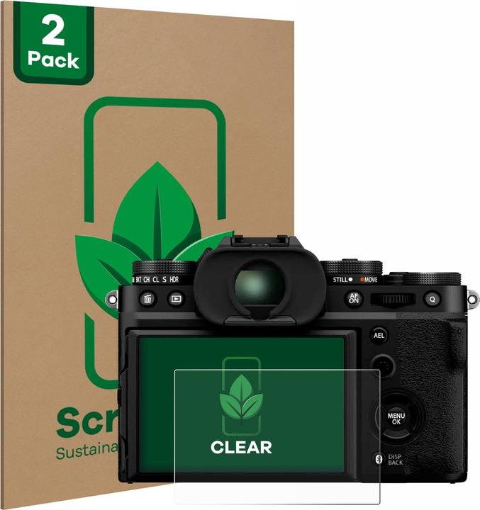 Actual product image ScreenLeaf Protective film sustainable screen protector screen protector film clear transparent (Screen protector, X-T5)