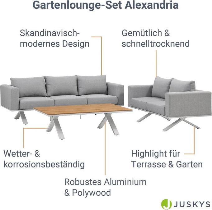 Image du produit Juskys Gartenlounge Set Alexandria