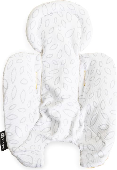 Actual product image 4moms Newborn insert for mamaRoo 5 Mesh yellow/white