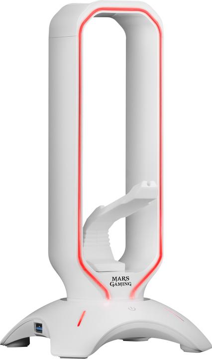 Actual product image Mars Gaming Support Casque Mhhpro W RGB (Blanc)