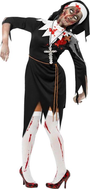 Produktbild Smiffys Zombie Nonne (S)