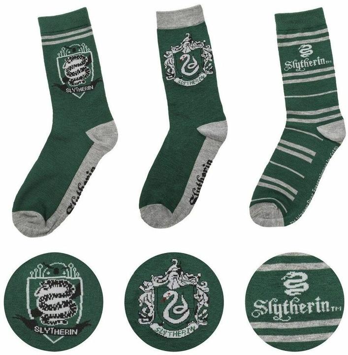 Produktbild Cinereplicas Slytherin (3er Pack, 35 - 42, 42 - 45)