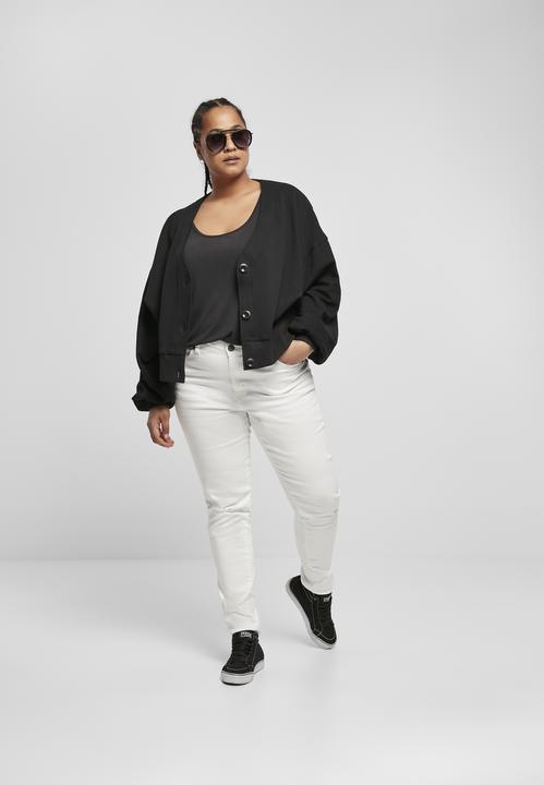 Produktbild Urban Classics Ladies Organic Oversized Short Terry Cardigan (4XL)