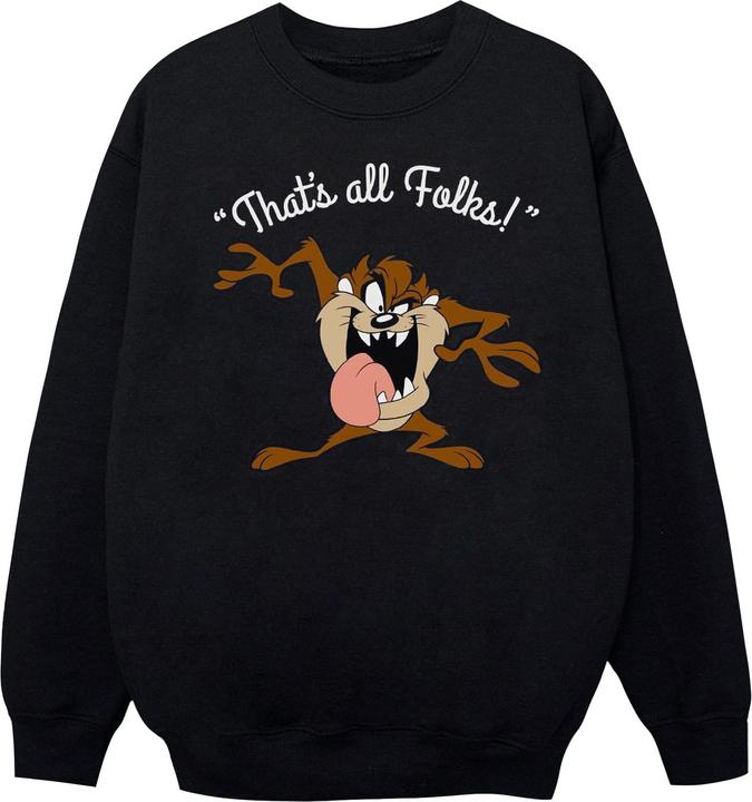 Image du produit Looney Tunes - Sweat THAT'S ALL FOLKS - Garçon (140, 146)