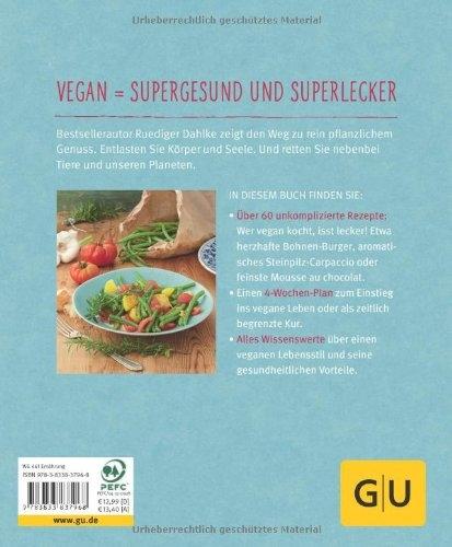 Produktbild Vegan für Einsteiger (Deutsch, Ruediger Dahlke, 2014)