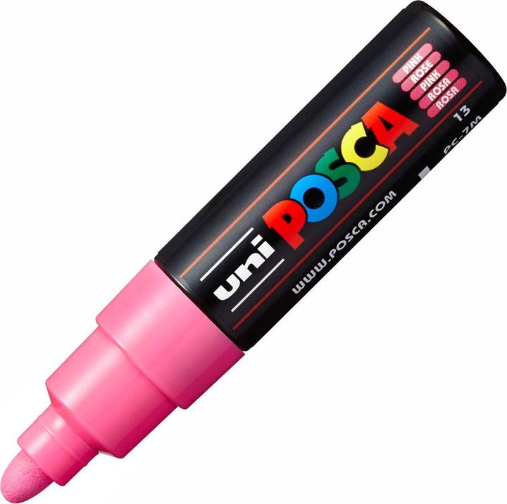 Image du produit Posca Marqueur PC-7M pointe ronde (Rose, 5.50 mm, 1 x)