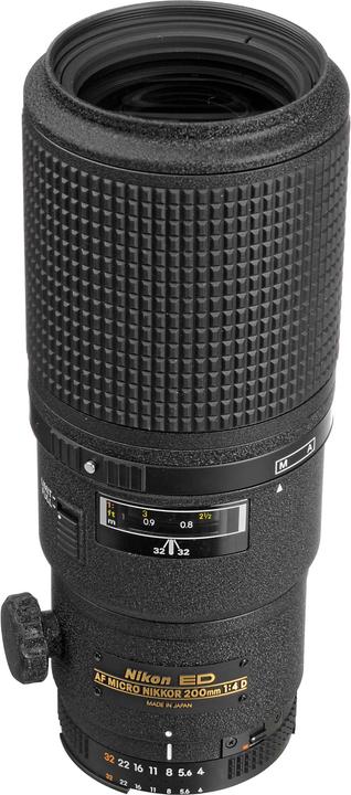 Produktbild Nikon AF 200mm/4.0 D IF-ED Micro (Nikon F, Vollformat)