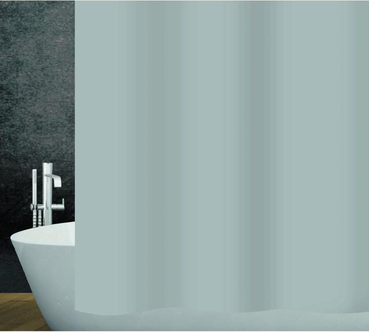 Actual product image Diaqua Shower curtain Claro light grey / 100% PEVA (180 x 200 cm)