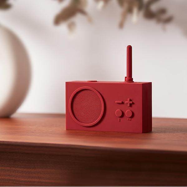Image du produit Lexon TYKHO 3 BT/FM rouge foncé