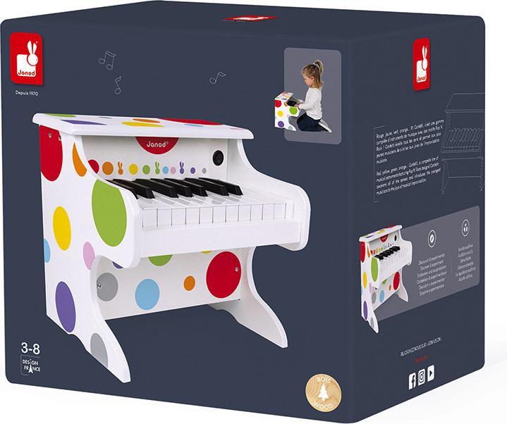 Immagine prodotto Janod Il mio primo pianoforte (Inglese, Olandese, Tedesco, Francese, Italiano, Spagnolo)