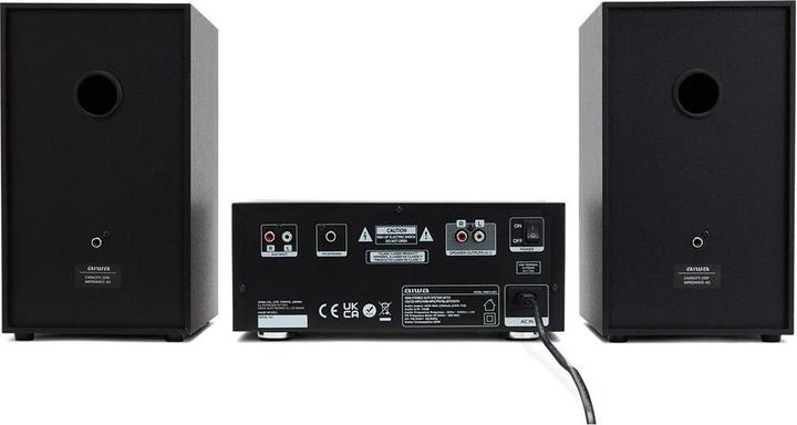 Produktbild Aiwa MSBTU-500 Stereoanlage Bluetooth®, AUX, CD, USB, UKW, 50W Schwarz (Bluetooth, CD Player, 1x 50 W)