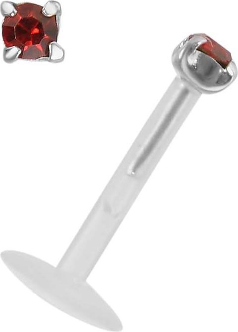 Rot, Silber, Transparent