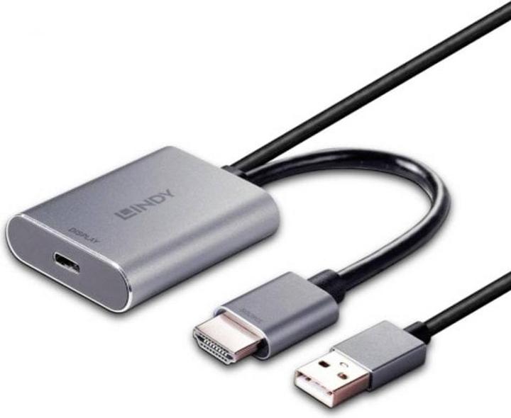 Produktbild Lindy HDMI auf USB Typ C Konverter (HDMI, USB Typ-C, 1.91 cm)