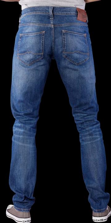 Produktbild Mustang Oregon Tapered Jeans crinkle used rinse (W32/L32)
