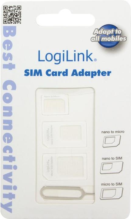 Produktbild LogiLink SIM-Karten Adapter Set